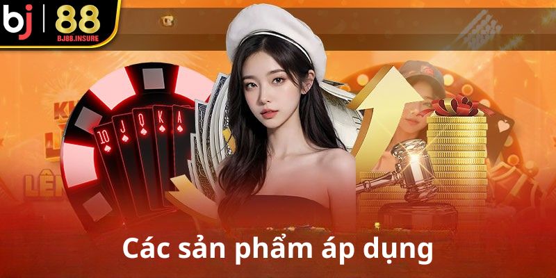 Các sản phẩm áp dụng hoàn trả cược